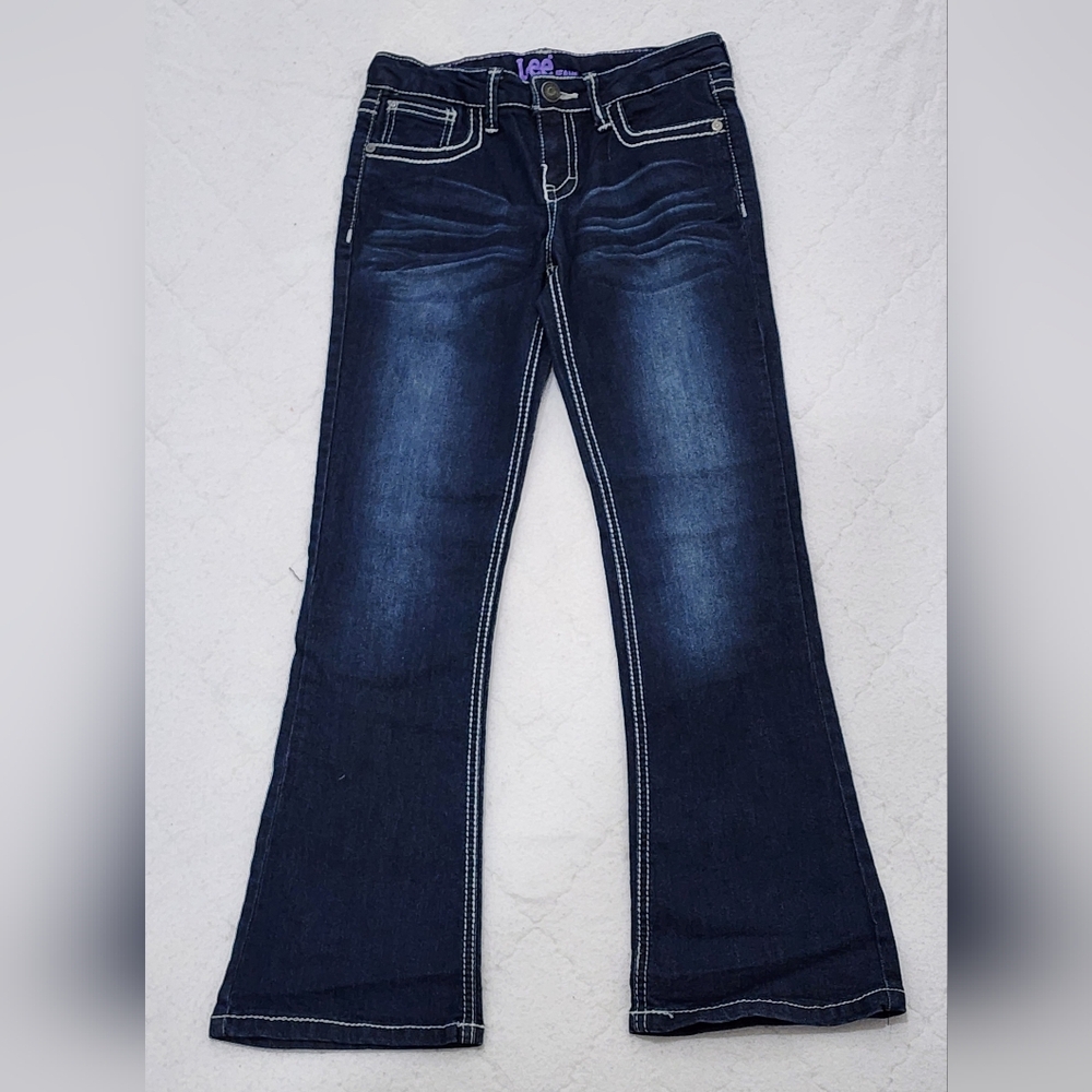 Lee Jeans Girl's Dark Blue Jeans #B0036